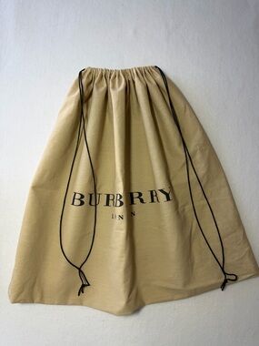 Burberry London Dust Bag Large Beige Storage Authentic